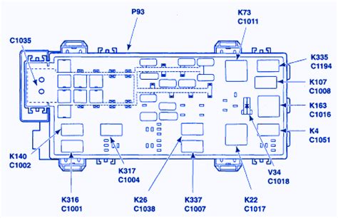 2003 ford ranger battery junction box|2003 Ford Ranger fuse diagram.